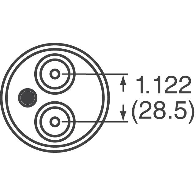 MAL210265222E3 Vishay Beyschlag/Draloric/BC Components  Condensadores electrolíticos de aluminio